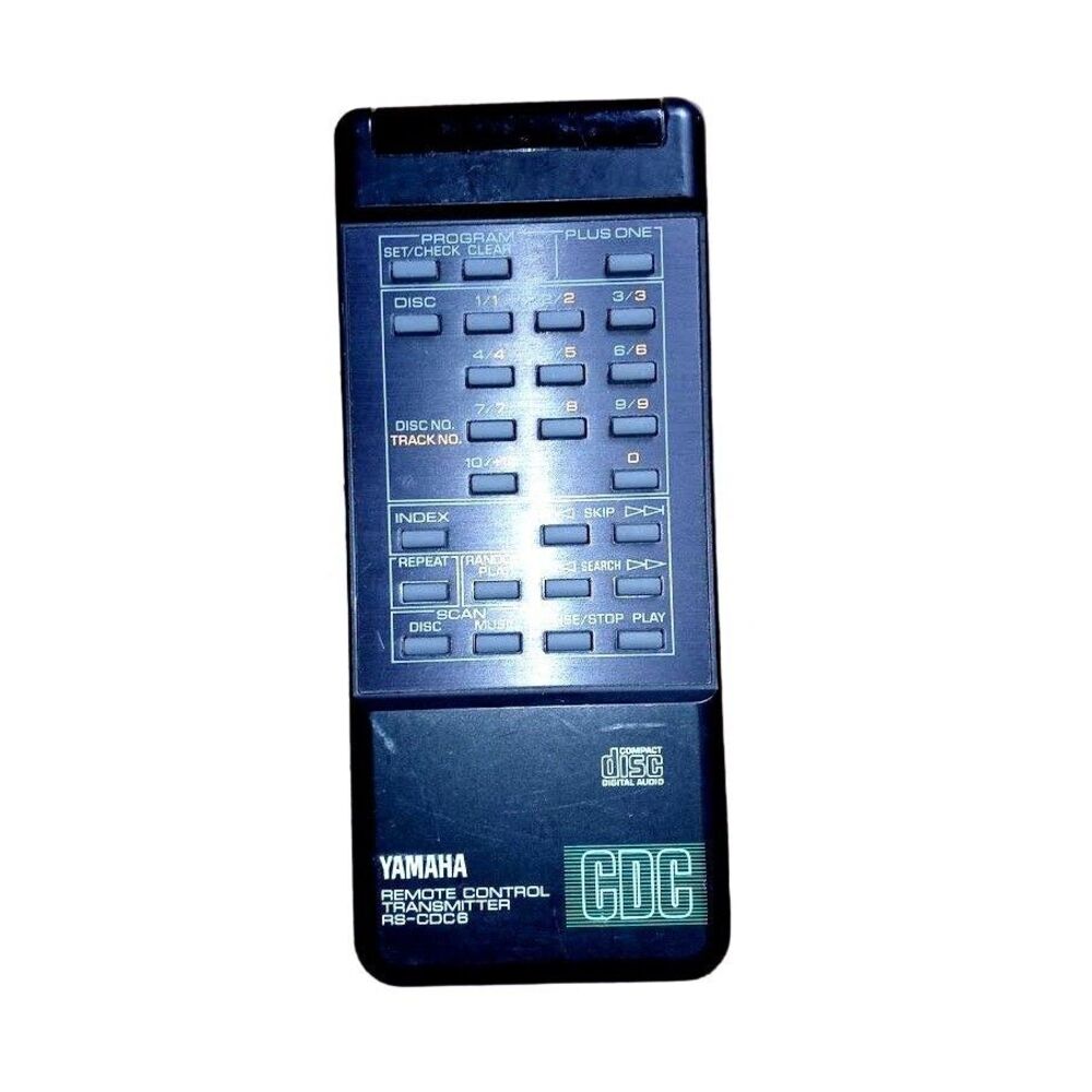 Yamaha RS-CDC6 Remote Control Tested Works Genuine OEM